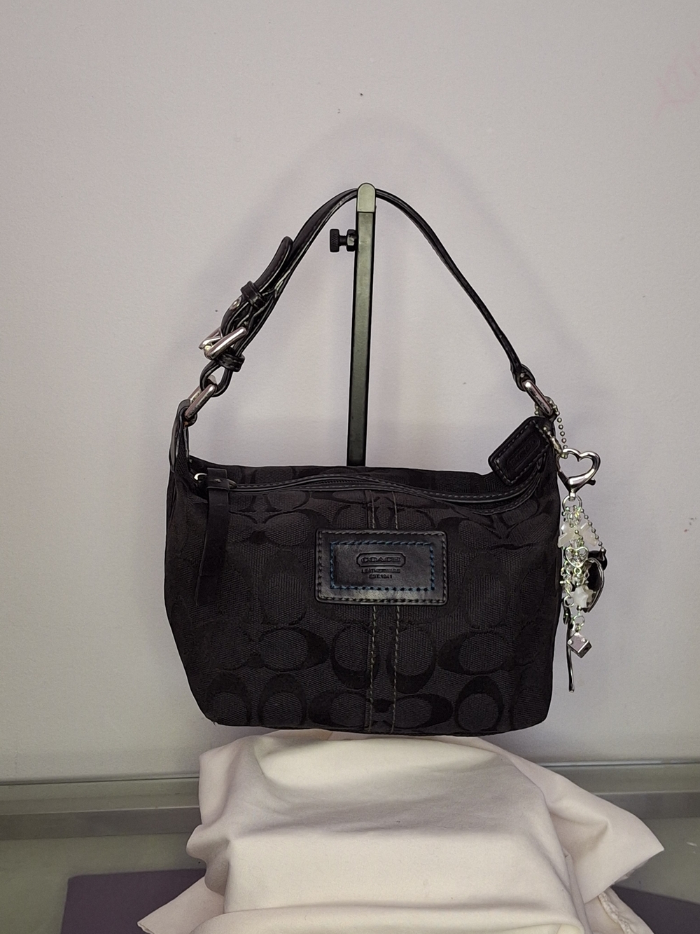 Coach Carly Mini Signature baguette
